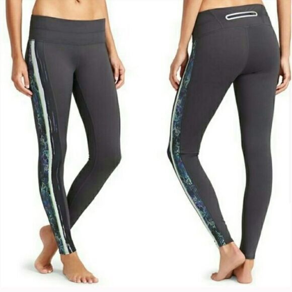 Athleta Swipe Sonar Tights Flint Gray - Picture 1 of 12